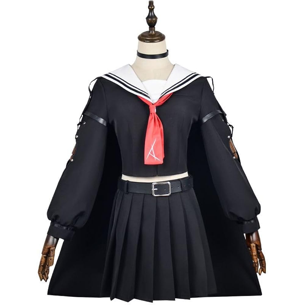 Amazon.co.jp: [りん] 鳴潮 千咲 コスプレ衣装 JK制服 ヘア